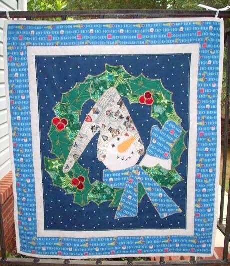 Christmas Snowman Wall Hanging Too on Clearance