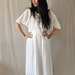 BLACK FRIDAY SALE Cream Color Bat Sleeve Knit Top