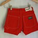 New old stock Vintage red Osh Kosh shorts 7 slim