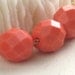 RESERVED Ever So Coral Necklace
