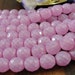 PINK VIOLET OPAL Luster Fire Polished 12mm czech Glass Beads 8