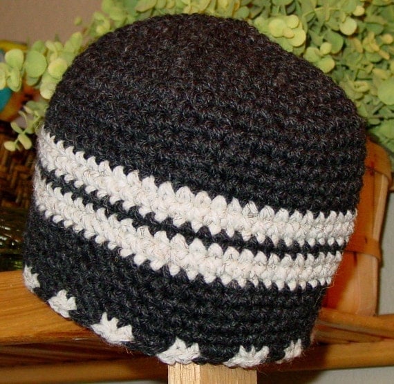 Set of 3 Men's Rugged Hats Instant Download PDF Crochet Pattern