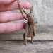 vintage 1950s Zoo-Line donkey brooch // Mid Century Danish style