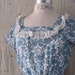 vintage c. 1930s-40s novelty print dress with lace collar and button back m // SPRING LAMB