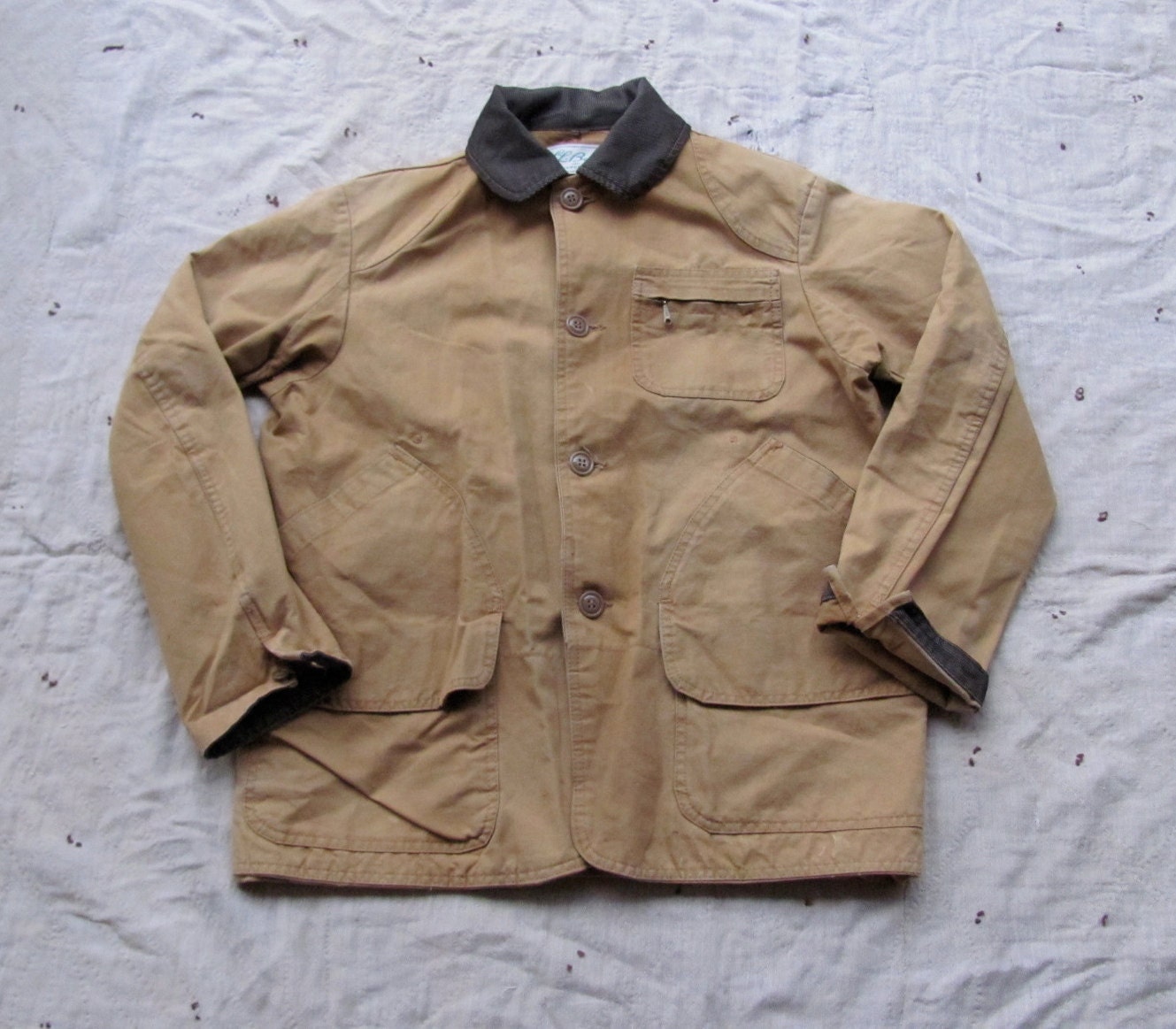 vintage 1960s LL Bean barn jacket coat // unisex mens S M