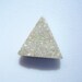 Snowy PythagoreanTheorem Druzy Cabochon