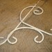 Vintage Shabby Chic Metal Scrolls Wall Hangings