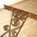 Vintage Metal Copper Plant Wall Hanger Hook