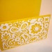 Vintage Retro Yellow Plastic Napkin Holder j