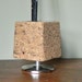 Vintage Cork Pencil Holder Desk Organizer Mid Century Retro Mod Office dorm decor organize