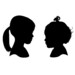 Two Custom Silhouettes - PDF Printable File