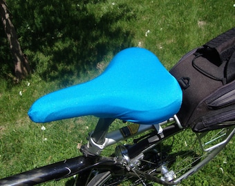 Bicycle Saddle Cover - STANDARD size - Turquoise