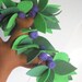 Plum Tree with stairs and bucket - Felt Tree