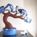 Blue Bonsai - Felt Tree