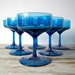 Set of 6 Italian Peedee Hand Blown Glasses