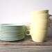 Vintage 1950s Melamine Tea Cups