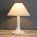 Mod Mushroom White Lamp