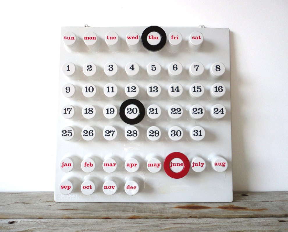 Euroway Torino Italian Perpetual Wall Calendar