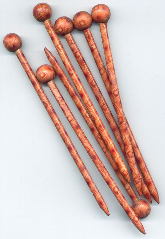 Shawl Pin Stick Mini Wooden Knitting Needle Shawl Pin Sticks