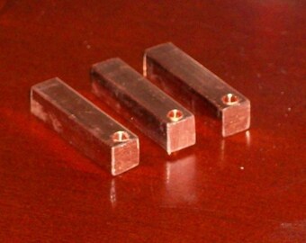 Copper 1/4" Square Bars, stamping blanks, metal stamping bar, copper bar, Bopper, stamping supplies