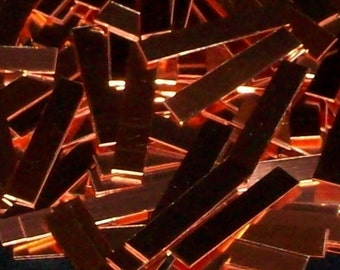 Copper Tags - 18 Gauge, stamping blanks, metal stamping blanks, copper strips, copper bar, Bopper, 18 gauge blanks