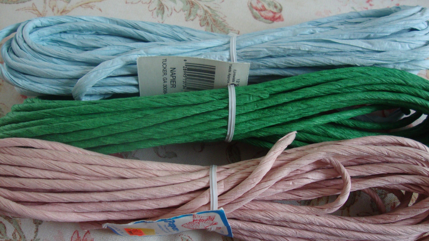 Paper Caper / Paper Twist Paper Ribbon 3 colors