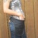 Lace and Denim Hip Bag Sale 20 dollars