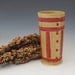 Bollywood Inspired Tumbler or Vase in Honey Gold and Bright Red
