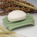 Deep Grooves quick drying Soap dish Sponge Holder