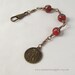 Three Hail Mary Devotion Chaplet Our Lady of Sorrows Wedding Cake Beads Unbreakable Artisan