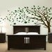 Tall Tree with Leaves Blowing in the Wind - Wall Decals - Your Choice of Color RESERVED for Lindsay