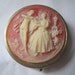 Vintage Cameo Pill Box