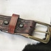 Oak and Acorn Belt (Red\/Brown)