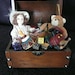 Musical miniature toy box from Grandma's Attic