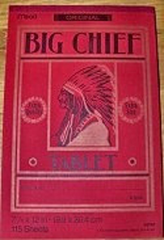 Big Chief Vintage Tablet