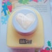 Large Heart Hole Punch Sized to Fit Pendant Tray 1-1/4 Inches