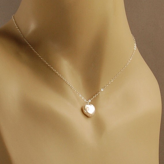 Real Pearl Flower Girl Necklace Flower Girl Gift Natural