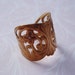 Brass Adjustable Filigree Ring 20mm (1 piece)