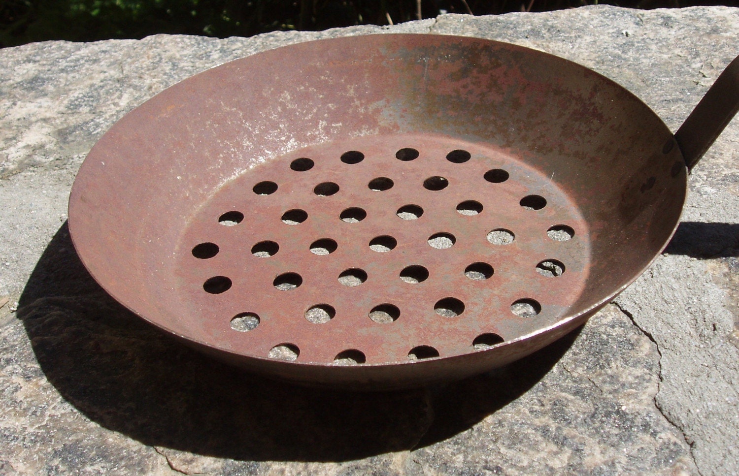 Vintage Chestnut Roasting Pan by echoart on Etsy