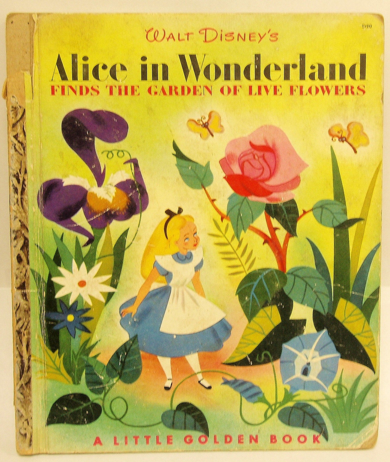 Alice in Wonderland Finds the Garden of Live Flowers