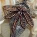 Tutorial Sale (Buy one get one free). Dragonfly Pendant.