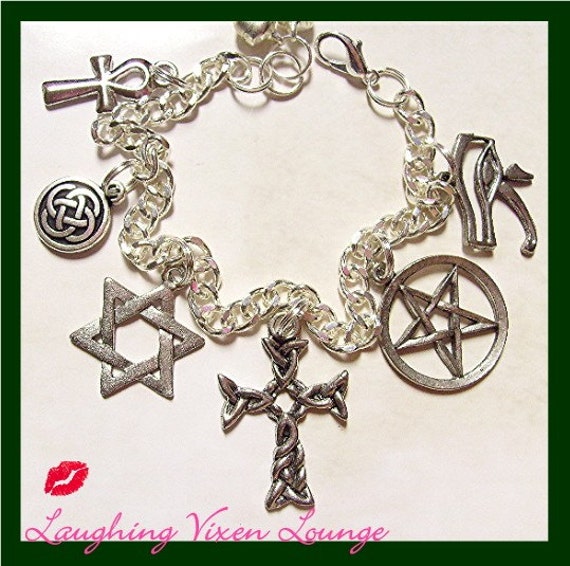 Items similar to Supernatural Protection Charm Bracelet - Style 