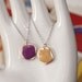 ON RESERVE Best Friends Necklace Set - Peanut Butter and Jelly Sandwich Handmade by Roscata