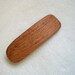 Wooden Hair Barrette clip, A Custom Handcrafted Hair Barette or Hair Clip Crafted from Exotic Burmese Teak wood..........10