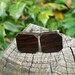 Cufflinks.....Cuff links Set Handcrafted from Exotic Brazilian Rosewood