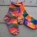 Socks Neon Bikini colored Knit Socks size 5-6