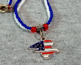 Popular items for red white blue eagle on Etsy