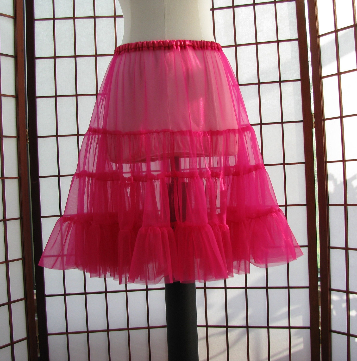 Chiffon Petticoat Your Color Choice Custom Order