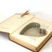 Christmas in July Wedding - Vintage Hollow Book Safe - The Fifth Seal
