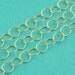 14k Gold Filled Bulk Chain 7mm Circle link 5 feet
